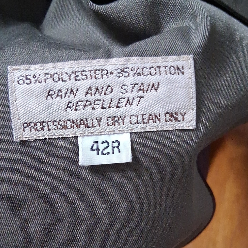 Dior Olive Green Rain-Repellent Trench Coat - Picture 8 of 11